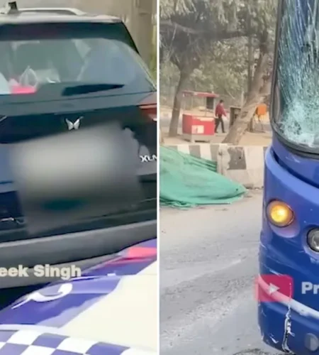 Mahindra XUV700 Survives Bus Crash Caught on Dash Cam: Impressive Result